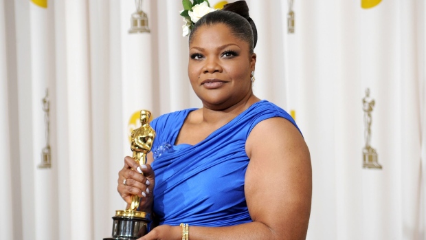 Mo'Nique in the press room at the 82nd Annual Academy Awards in Hollywood on March 7, 2010.