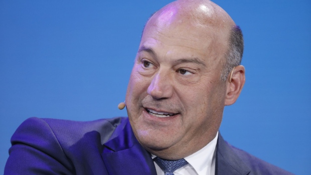 Gary Cohn, adviser to Springcoin Inc. and former director of the U.S. National Economic Council, speaks during a panel discussion at the Bloomberg New Economy Forum in Singapore, on Wednesday, Nov. 7, 2018. The New Economy Forum, organized by Bloomberg Media Group, a division of Bloomberg LP, aims to bring together leaders from public and private sectors to find solutions to the world's greatest challenges. 
