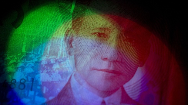 The portrait of former Philippines' President Sergio Osmena is displayed on a 50 peso banknote in an arranged photograph in Bangkok, Thailand, on Wednesday, Sept. 12, 2018. The Philippine peso weakened a fifth straight week, prompting the central bank to have reactivated a hedging program first introduced during the 1997 Asian Financial Crisis to support the peso. 