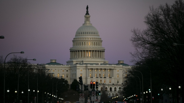 The U.S. Capitol Building in Washington. 