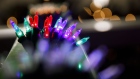 Christmas lights are displayed for sale at a Wal-Mart Stores Inc. location in Burbank, California, U.S., on Thursday, Nov. 16, 2017. Black Friday, the day after Thanksgiving, marks the traditional start to the U.S. holiday shopping season. 