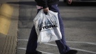 A customer carries a Bed Bath & Beyond Inc. shopping bag outside a store in Clarksville, Indiana, U.S., on Sunday, Jan. 5, 2020. Bed Bath & Beyond Inc. is scheduled to release earnings figures on January 8. Photographer: Luke Sharrett/Bloomberg