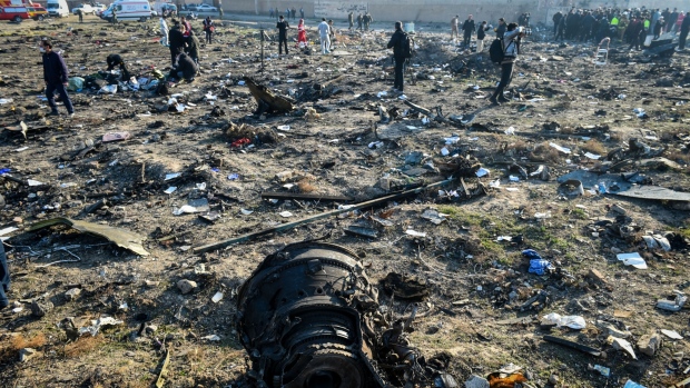downed Ukrainian airliner