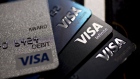 Visa Inc. credit and debit cards Photographer: Andrew Harrer/Bloomberg