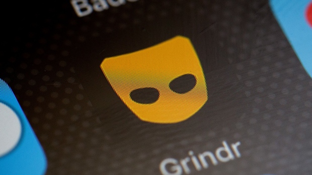 LONDON, ENGLAND - NOVEMBER 24: The "Grindr" app logo is seen amongst other dating apps on a mobile phone screen on November 24, 2016 in London, England. Following a number of deaths linked to the use of anonymous online dating apps, the police have warned users to be aware of the risks involved, following the growth in the scale of violence and sexual assaults linked to their use. (Photo by Leon Neal/Getty Images)