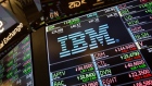 A monitor displays International Business Machines Corp. (IBM) signage on the floor of the New York Stock Exchange (NYSE) in New York, U.S., on Monday, Aug. 20, 2018. U.S. stocks and Treasuries rose as traders held onto hopes for an easing of the trade war and await clues from a meeting of central bankers later this week. Photographer: Michael Nagle/Bloomberg