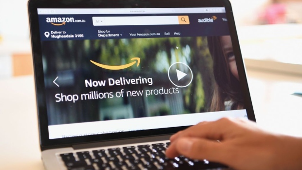 DANDENONG, AUSTRALIA - DECEMBER 05: The Amazon website is seen on December 5, 2017 in Dandenong, Australia. Amazon has ended months of speculation by launching its local website overnight. The online retail giant has started taking orders and shipping products from its 'fulfilment centre' in Dandenong South, offering massive discounts on millions of items across more than 20 categories including electronics, toys, clothing, beauty and accessories. (Photo by Quinn Rooney/Getty Images) Photographer: Quinn Rooney/Getty Images AsiaPac