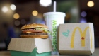 The "P.L.T." sandwich is being tested at McDonald's locations in souOntario.  Photographer: Cole Burston/Bloomberg