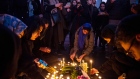 Iran plane crash mourners in Tehran