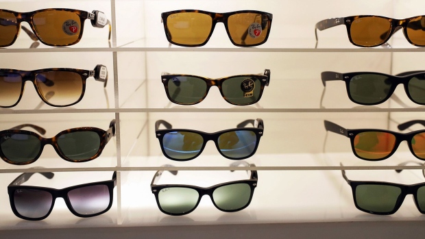 Ray-Ban luxury sunglasses Photographer: Chris Ratcliffe/Bloomberg