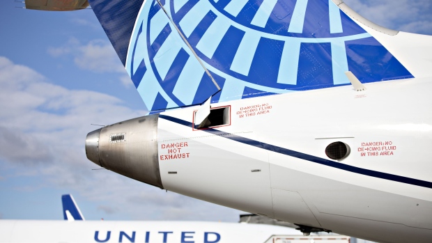 United Airlines Holdings planes. Photographer: Daniel Acker/Bloomberg