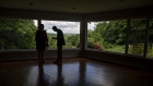 A real estate agent shows a prospective home buyer a house for sale in Peoria, Illinois, U.S., on Thursday, May 30, 2019. The National Association of Realtors is scheduled to release existing homes sales figures on June 21. Photographer: Daniel Acker/Bloomberg