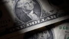 George Washington is displayed on U.S. dollar bills in New York, U.S. 