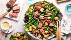 A steak salad from one of Goodfood Market Corp.'s meal-kit recipes.