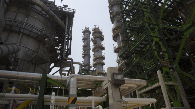 The Petroleos Mexicanos (PEMEX) Antonio Dovali Jaime refinery stands in Salina Cruz, Mexico