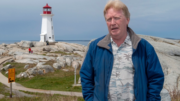 John Campbell, owner of the Sou'Wester Gift & Restaurant Co. in Peggy's Cove