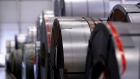 Rolls of steel in Germany. Photographer: Krisztian Bocsi/Bloomberg