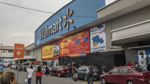 A Walmart de Mexico SAB store in Mexico City. Photographer: Alejandro Cegarra/Bloomberg