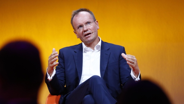Markus Braun, chief executive officer of Wirecard AG, speaks at the Handelsblatt Banking Summit in Frankfurt, Germany, on Wednesday, Sept. 4, 2019. Deutsche Bank AG Chief Executive Officer Christian Sewing said that the banks most radical revamp in years is set to deliver higher returns for investors, even as it grapples with the prospect of lower interest rates and a slumping German economy.