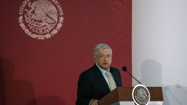 Andres Manuel Lopez Obrador Photographer: Luis Antonio Rojas/Bloomberg