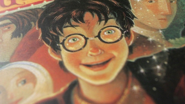 Copies of Harry Potter books 