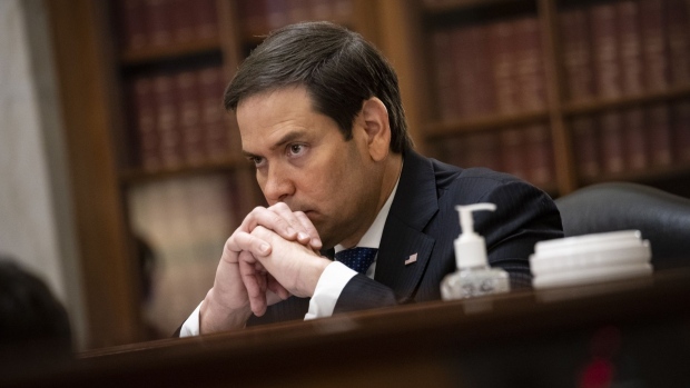 Marco Rubio during a Senate Small Business and Entrepreneurship Committee hearing in Washington. Photographer: Al Drago/Bloomberg