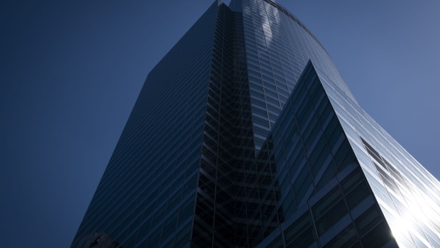 Goldman Sachs Group Inc. headquarters stands in New York, U.S., on Saturday, April 11, 2020. Goldman Sachs is scheduled to release earnings figures on April 15. Photographer: Mark Kauzlarich/Bloomberg