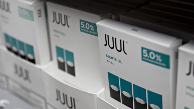 Juul Labs e-cigarettes. Photographer: Daniel Acker/Bloomberg