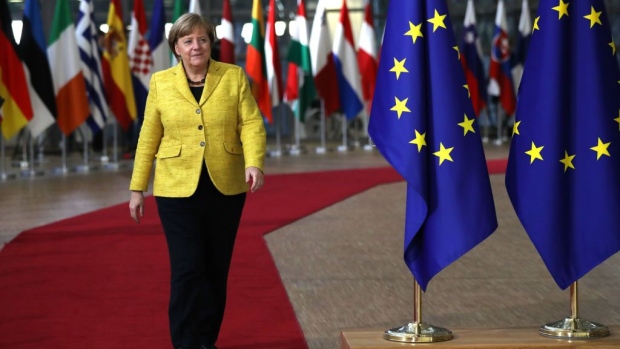 BRUSSELS, BELGIUM - DECEMBER 14: Chancellor of Germany Angela Merkel arrives for the European Union leaders summit at the European Council on December 14, 2017 in Brussels, Belgium. The European Council summit is meeting for two days to discuss issues related to Brexit, defence, education, immigration and foreign policy. (Photo by Dan Kitwood/Getty Images)