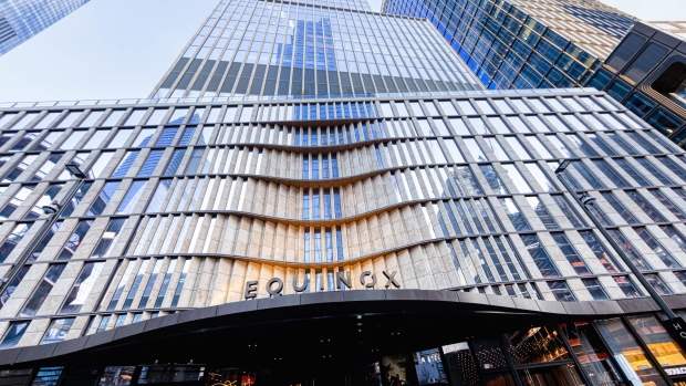 NEW YORK, NEW YORK - FEBRUARY 09: Equinox Hudson Yards is the brands truest realization of its holistic lifestyle promise, giving members access to signature group fitness classes, a 25-yard indoor salt water pool, hot and cold plunge pools and a 15,000 square foot outdoor leisure pool and sundeck. The Equinox at Hudson Yards footprint offers ample opportunity for training, working, regenerating, socializing, community building, eating and more. Images photographed at Equinox Hudson Yards on February 9, 2020 in New York City. (Photo by Matthew Peyton/Getty Images for Equinox)