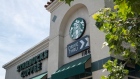 Starbucks Corp. signage is displayed at a store in El Cerrito, California. Photographer: David Paul Morris/Bloomberg