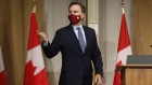 Bill Morneau arrives at an Ottawa news conference on July 8, 2020. Bloomberg