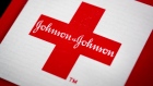 he Johnson & Johnson logo is arranged for a photograph in New York, U.S.