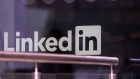 A logo sits on the window of the LinkedIn Corp. European headquarters in Dublin, Ireland, on Wednesday, June 6, 2018. Companies are expanding in Dublin rather than the U.K. in a "silent Brexit," according to Hibernia REIT Plc boss Kevin Nowlan. Photographer: Jason Alden/Bloomberg