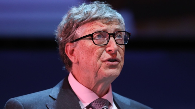Bill Gates, billionaire and co-founder of the Bill & Melinda Gates Foundation, speaks during the Bill & Melinda Gates Foundation Grand Challenges annual meeting, in London, U.K. on Wednesday, Oct. 26, 2016. 