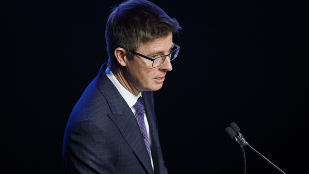 Galen Weston, chief executive officer of Loblaw Cos., speaks during the company's annual general meeting in Toronto, Ontario, Canada, on Thursday, May 2, 2019. 