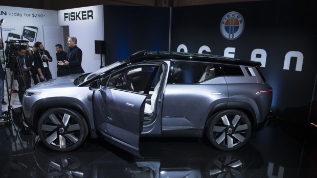 The Fisker Inc. Ocean electric sports utility vehicle
