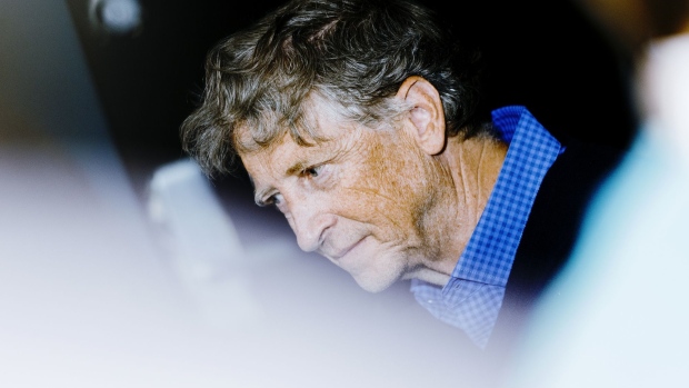 Bill Gates, billionaire and co-founder of the Bill and Melinda Gates Foundation, plays bridge at an event on the sidelines of the Berkshire Hathaway Inc. annual shareholders meeting in Omaha, Nebraska, U.S., on Sunday, May 5, 2019. The annual shareholders' meeting doubles as a showcase for Berkshire's dozens of businesses and a platform for its billionaire chairman and CEO, Warren Buffett, to share his investing philosophy with thousands of fans.