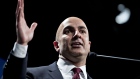 Neel Kashkari, president and chief executive officer of the Federal Reserve Bank of Minneapolis, speaks during a discussion at the National Association for Business Economics economic policy conference in Washington, D.C., U.S., on Monday, March 6, 2017. Kashkari spoke about the impact of banking regulation, and his "Minneapolis Plan" to end the too-big-to-fail problem among financial institutions.