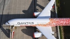 A Qantas Boeing 787 on the tarmac at Sydney Airport, July 22.