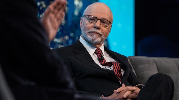 Paul Singer, founder and president of Elliott Management Corp., listens during the Bloomberg Invest Summit in New York, U.S., on Wednesday, June 7, 2017. This invitation-only event brings together the most influential and innovative figures in investing for an in-depth exploration of the challenges and opportunities posed by the constantly changing financial, economic and regulatory landscape.