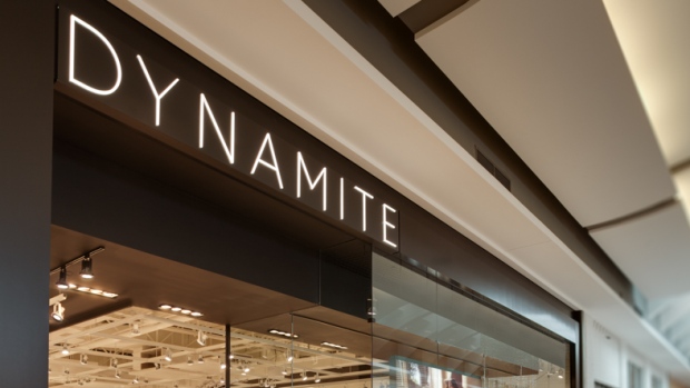 Dynamite store front