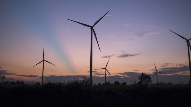 Wind turbines Photographer: Brent Lewin/Bloomberg