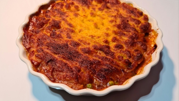 Keema-Spiced Cottage Pie as made by the author. Photographer: Richard Vines/Bloomberg