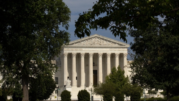 The U.S. Supreme Court building stands in Washington, D.C., U.S., on Wednesday, June 17, 2020. A divided U.S. Supreme Court this week ruled that federal law protects gay and transgender workers from job discrimination in a watershed decision that gives millions of LGBT people in dozens of states civil rights they had sought for decades. Photographer: Al Drago/Bloomberg