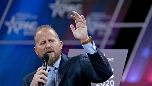 Brad Parscale, campaign manager for U.S. President Donald Trump, speaks in Maryland, U.S., on Feb. 28.