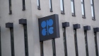 An OPEC sign hangs outside the OPEC Secretariat ahead of the 177th Organization Of Petroleum Exporting Countries (OPEC) meeting in Vienna, Austria, on Wednesday, Dec. 4, 2019.