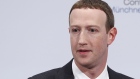 Mark Zuckerberg, chief executive officer and founder of Facebook Inc., speaks on stage during the Munich Security Conference at the Bayerischer Hof hotel in Munich, Germany, on Saturday, Feb. 15, 2020. The Libyan conflict is set to be one of the main themes at the annual security conference that runs Feb. 14 - 16.