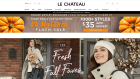 Le Chateau's website