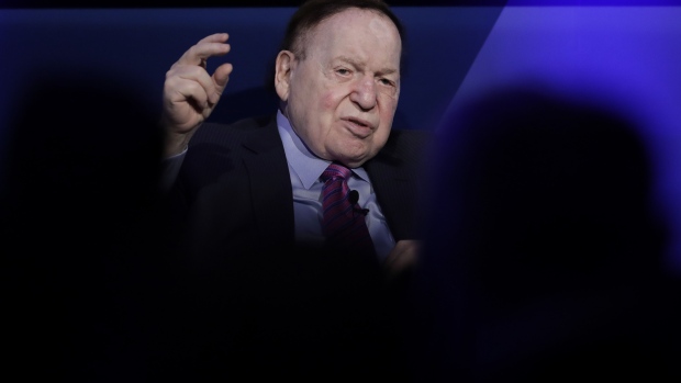 Sheldon Adelson in 2017. Photographer: Kiyoshi Ota/Bloomberg